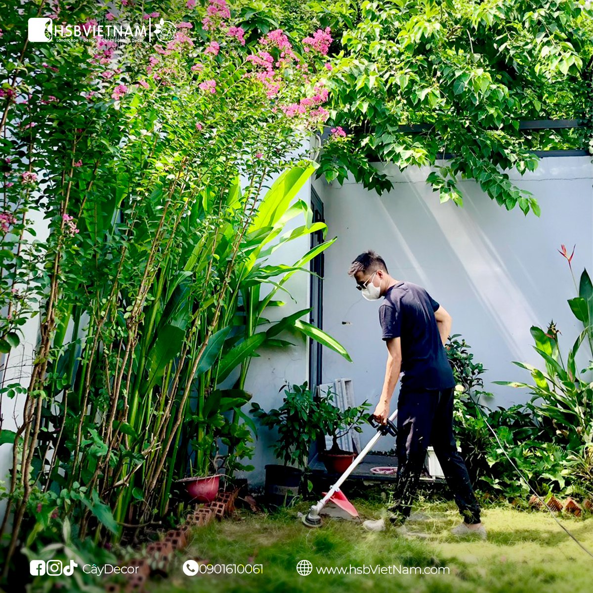 Why is garden maintenance necessary?