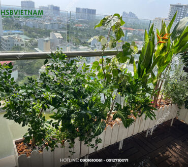 Apartment balcony design