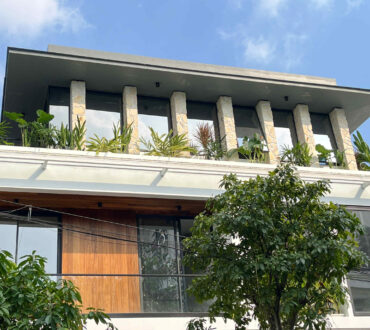 Landscape design and construction for townhouses.